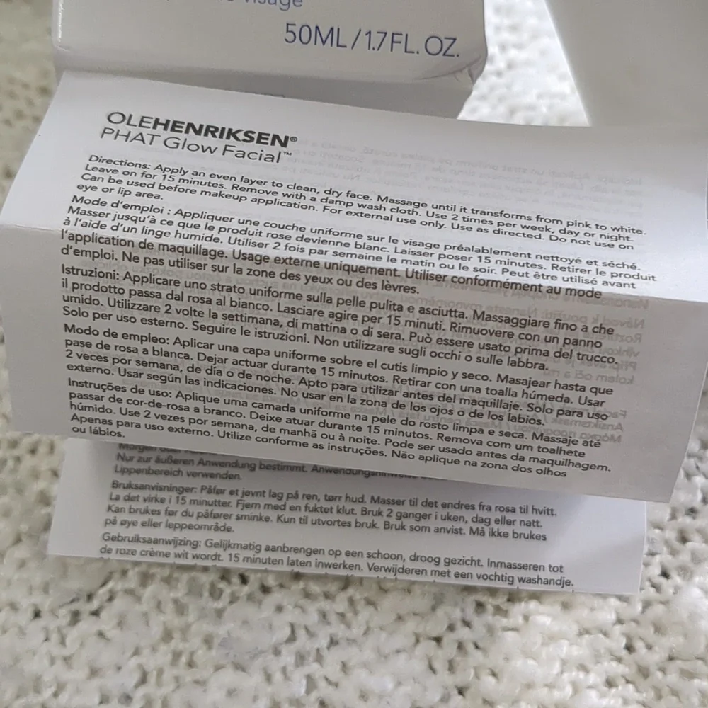 Ole Henriksen PHAT Glow Facial Mask, 50ml/1.7fl oz - Picture 11 of 14